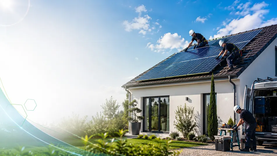 Installation panneaux photovoltaîques