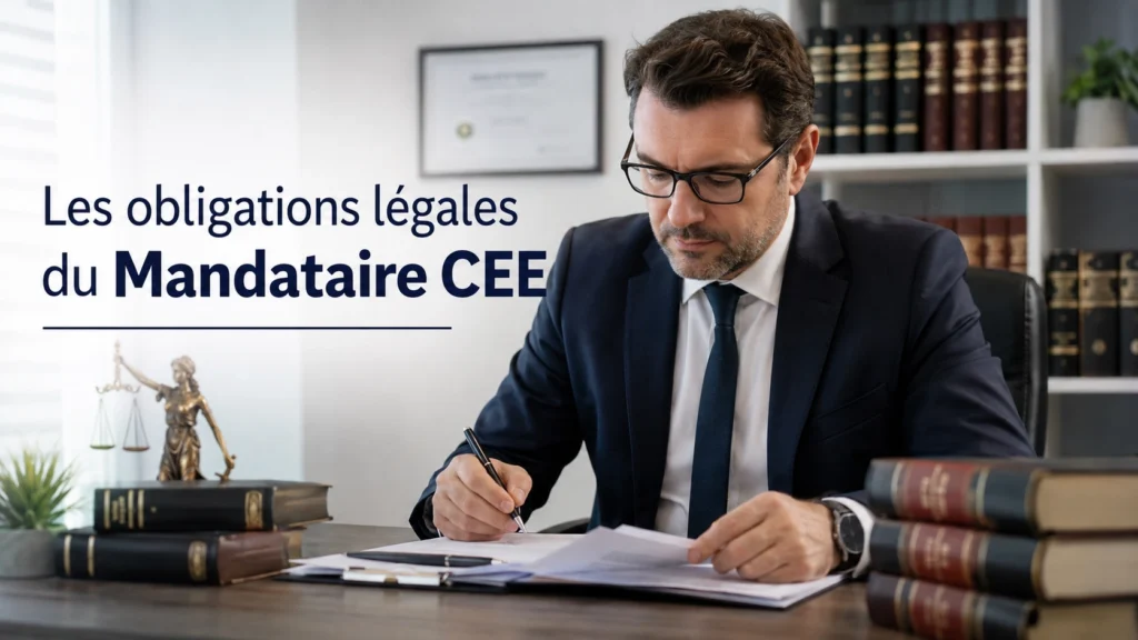 Mandataire CEE, les obligations légales à connaître