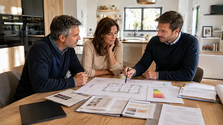 Organisation des travaux d'une rénovation énergétique