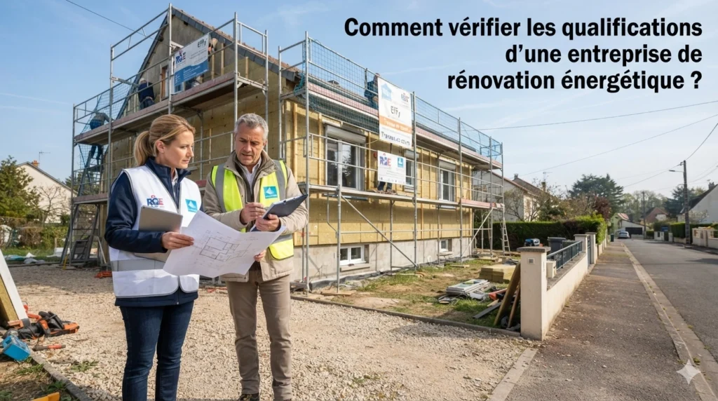 Comment vérifier les qualifications d'une entreprise de rénovation énergétique ?