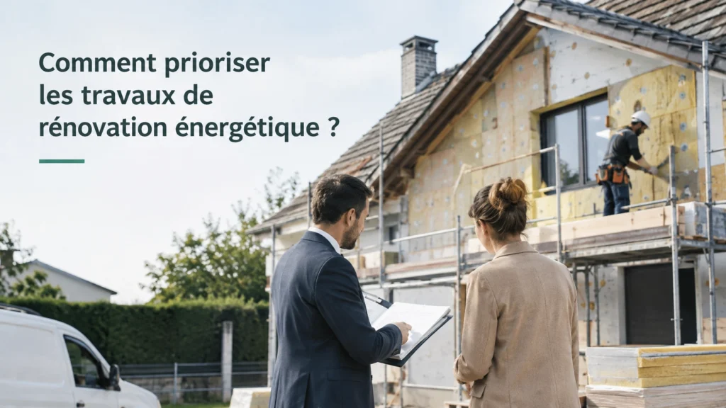 Comment prioriser les travaux de rénovation énergétique ?
